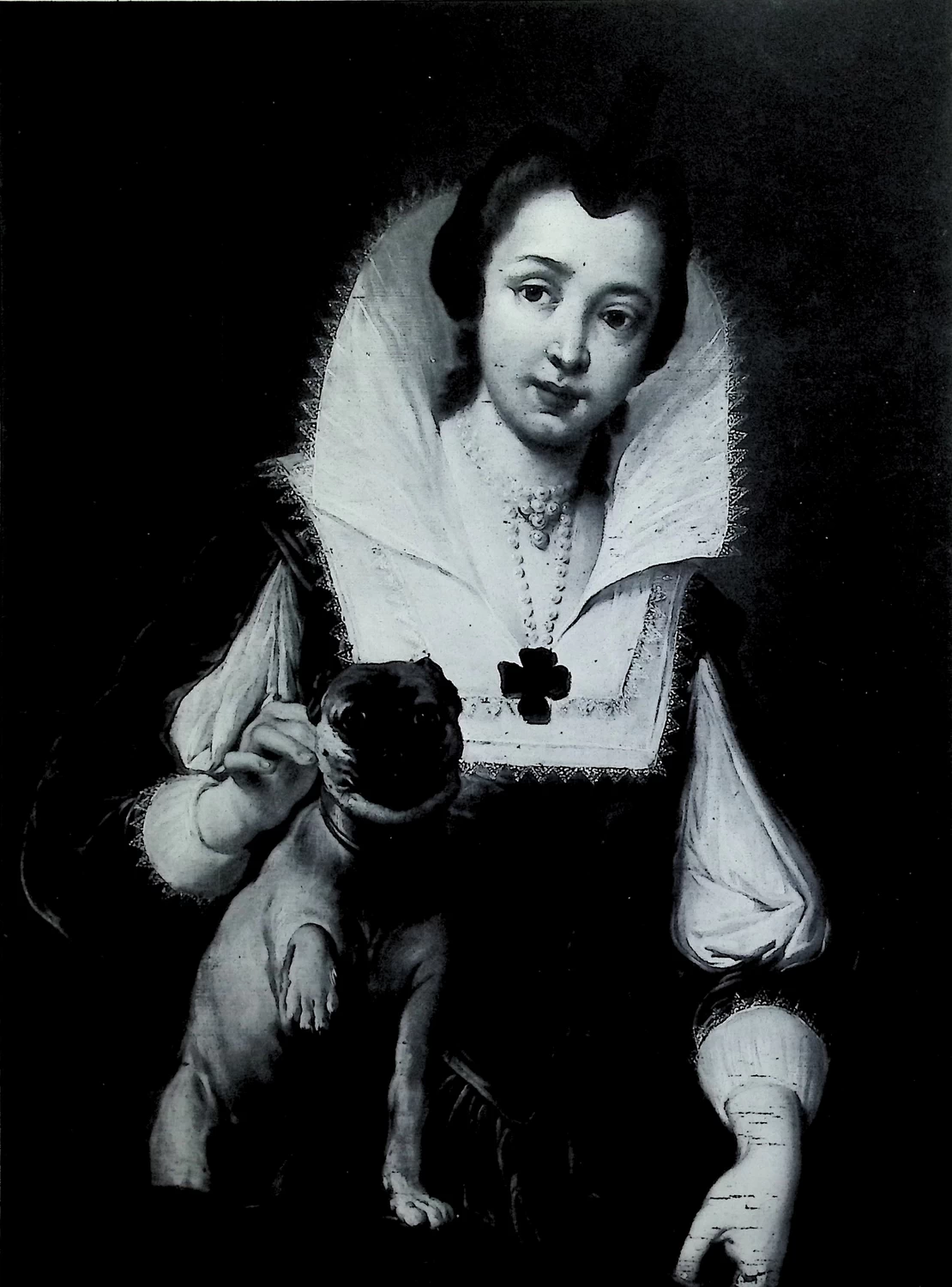 Giacomo Ceruti, il Pitocchetto - 355, Donna in costume con cane